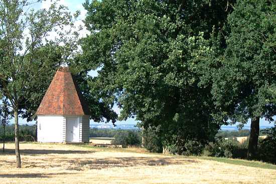 orchard - view of the Gazebo