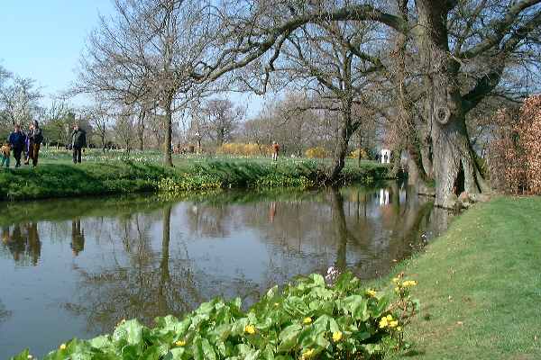 view of moat in Spring