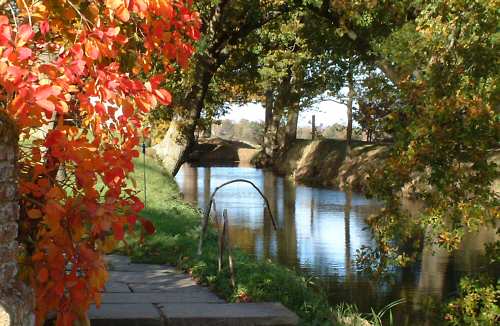 Moat in Autumn