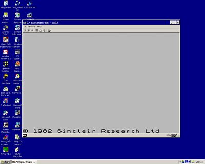 Welcome to the emulator screen